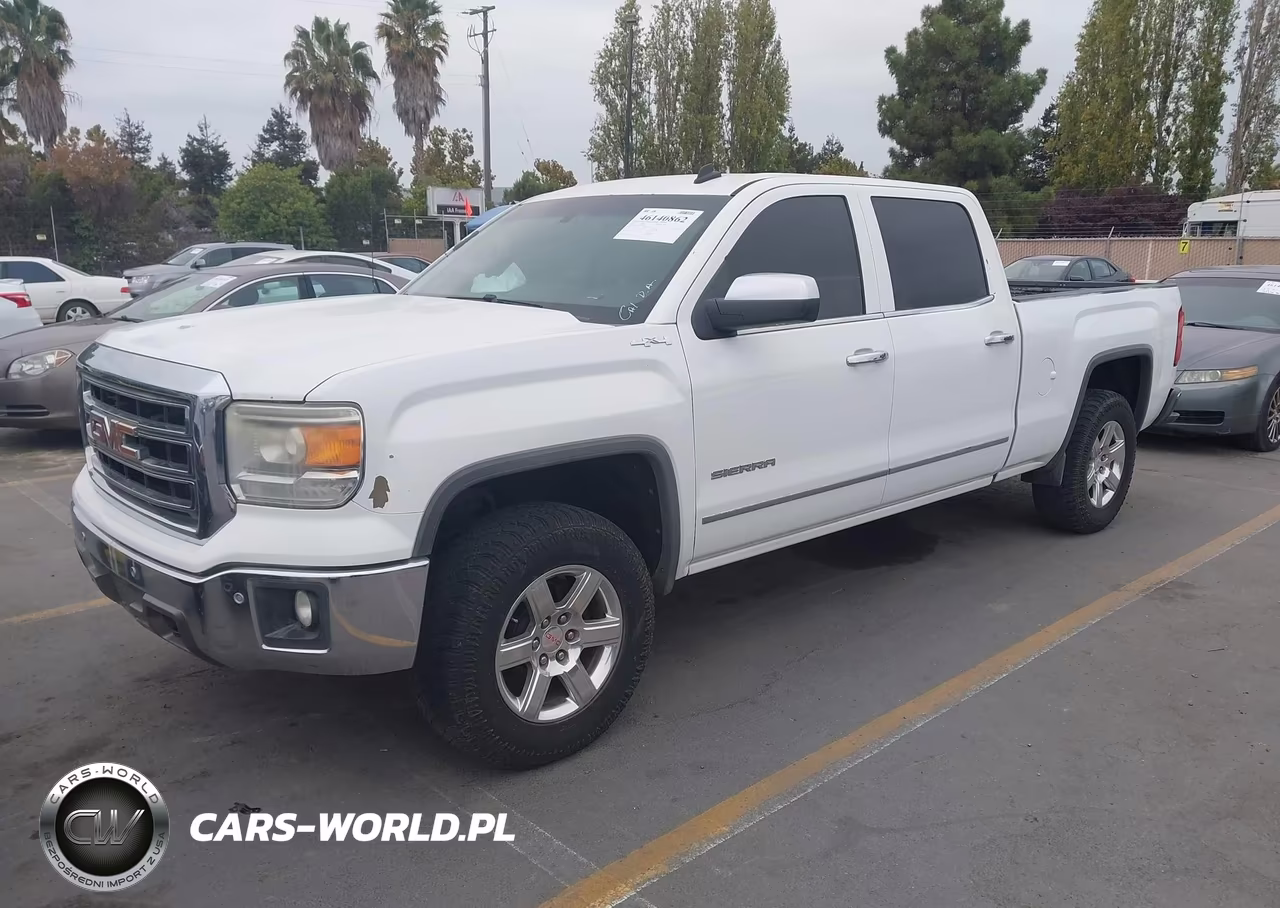 2014 GMC Sierra 1500 Slt VIN:3GTU2VEC5EG348729 - 2