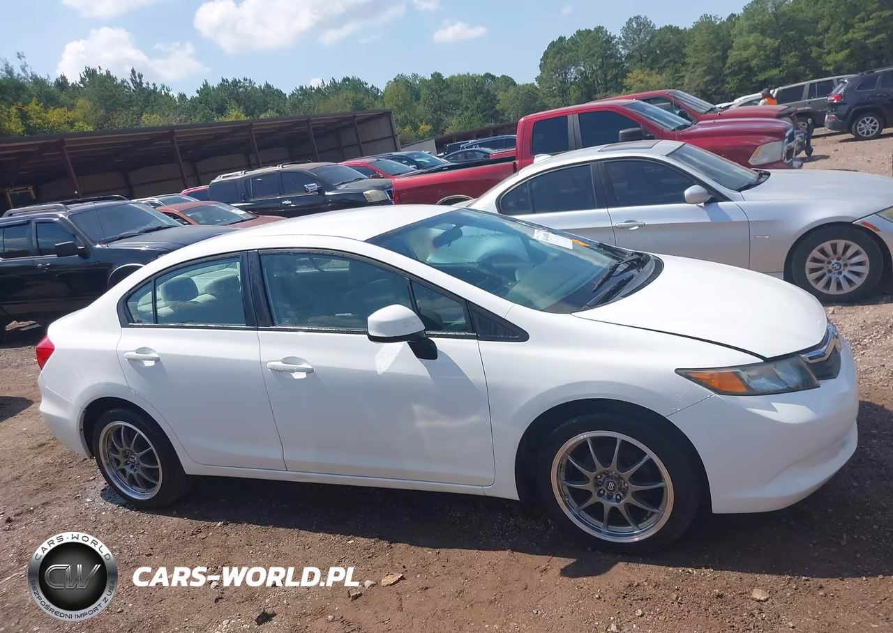 2012 Honda Civic Lx VIN:19XFB2F58CE042964 - 13
