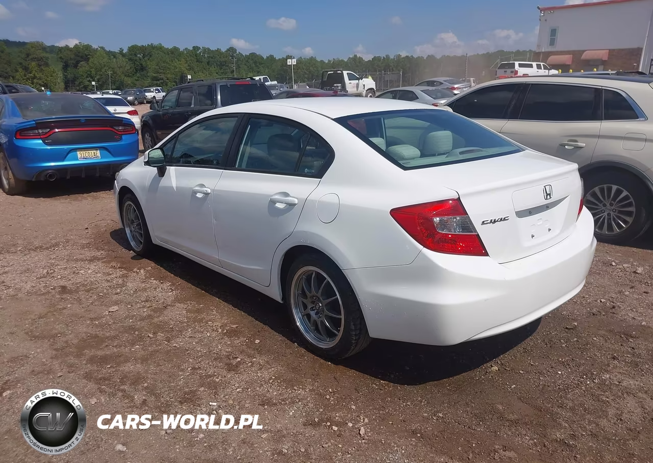 2012 Honda Civic Lx VIN:19XFB2F58CE042964 - 3