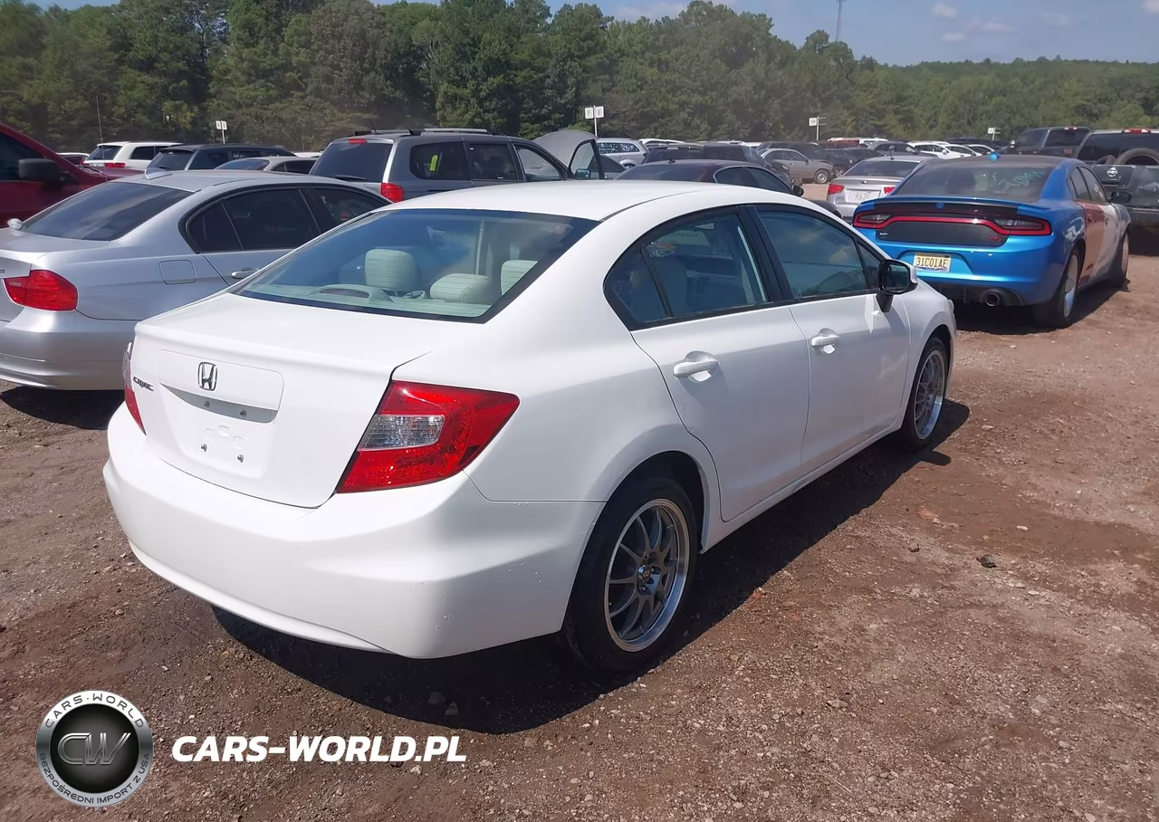 2012 Honda Civic Lx VIN:19XFB2F58CE042964 - 4