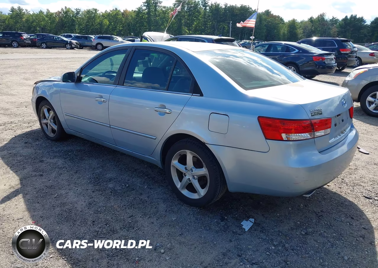 2006 Hyundai Sonata Gls V6-Lx V6 VIN:5NPEU46F56H087855 - 3