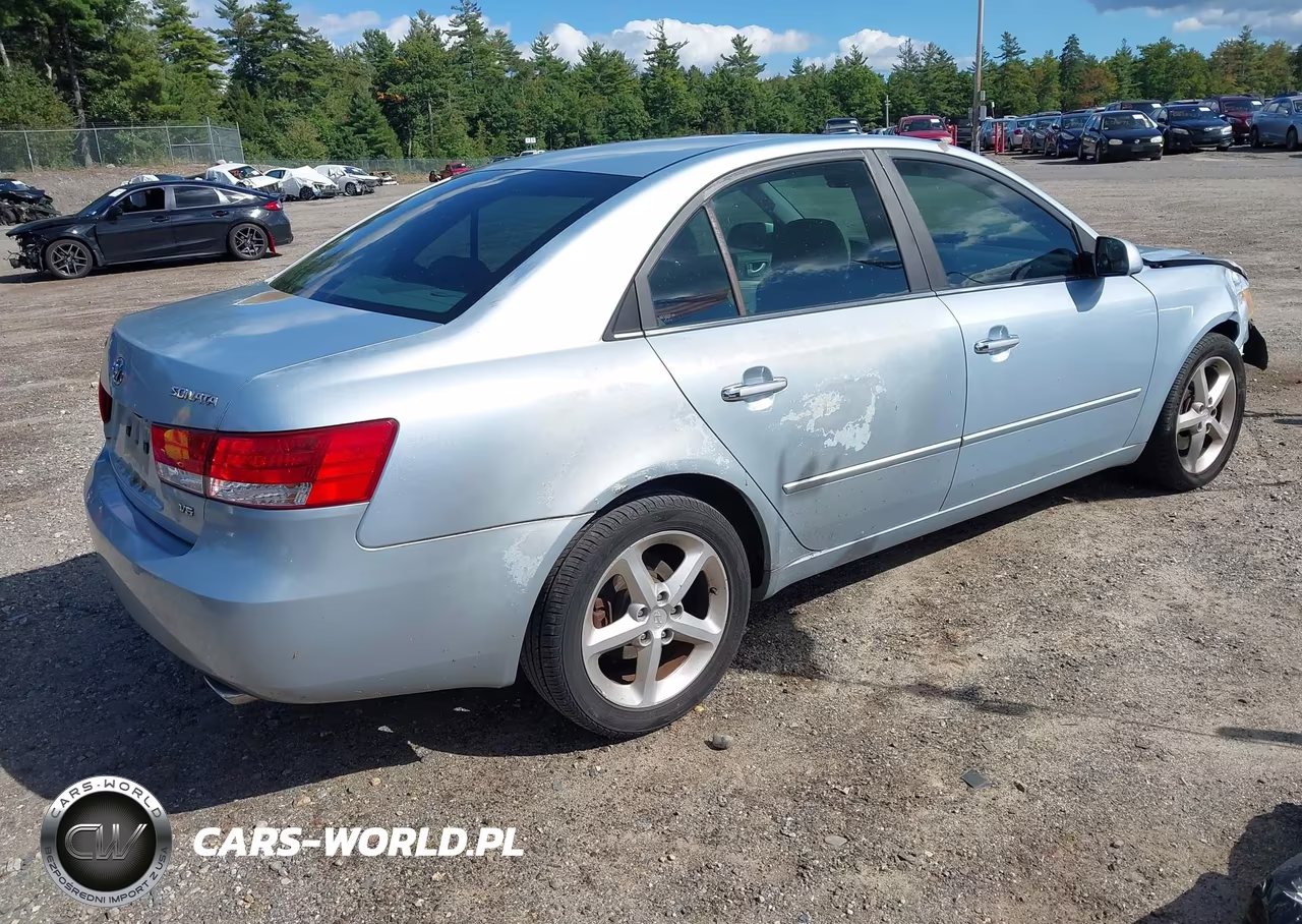2006 Hyundai Sonata Gls V6-Lx V6 VIN:5NPEU46F56H087855 - 4