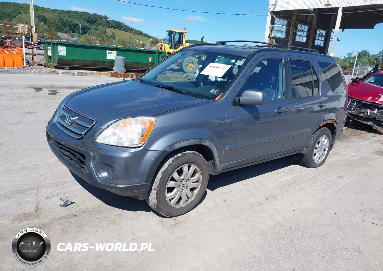 2006 Honda Cr-V Se VIN:JHLRD78906C008634 - 2