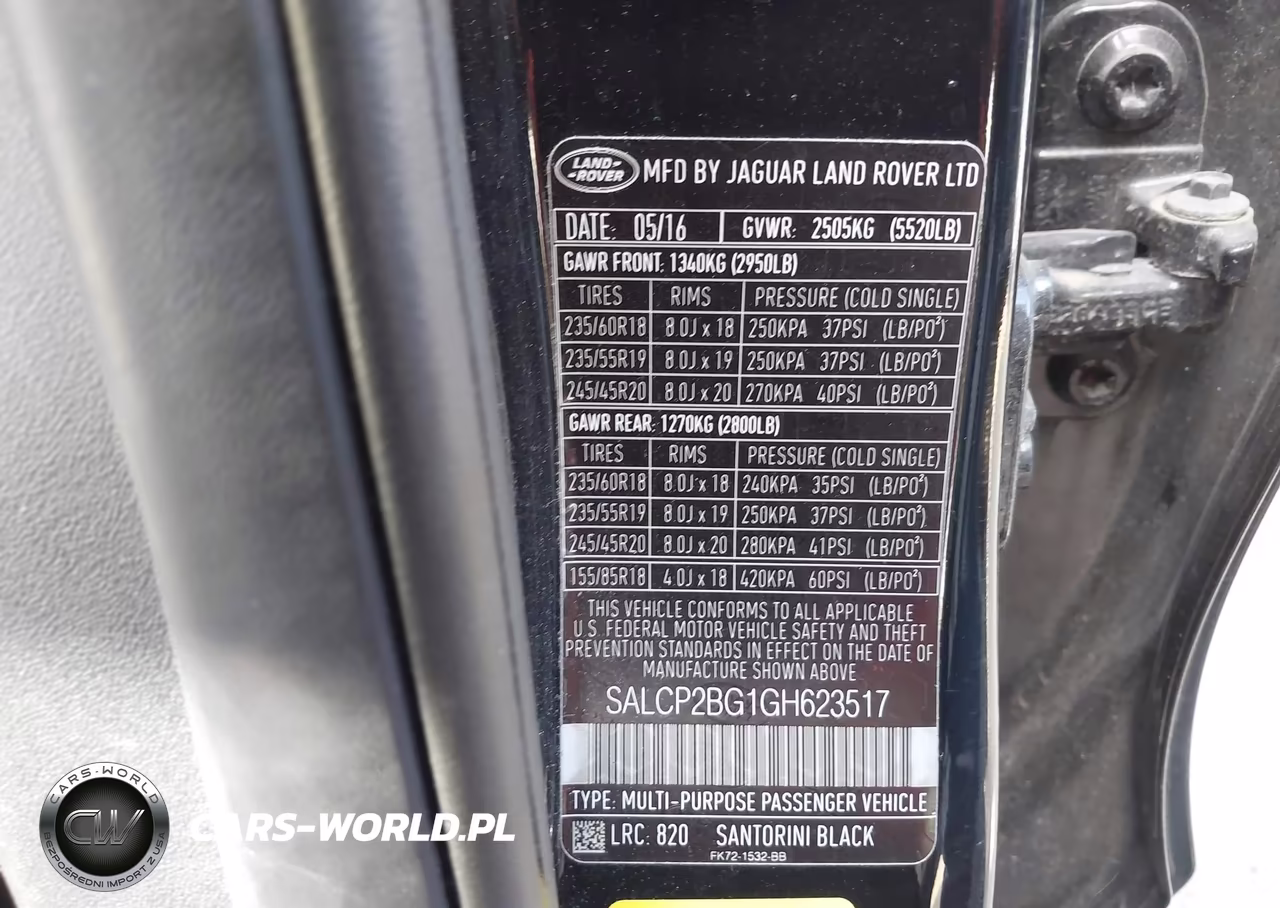 2016 Land Rover Discovery Sport Se VIN:SALCP2BG1GH623517 - 9