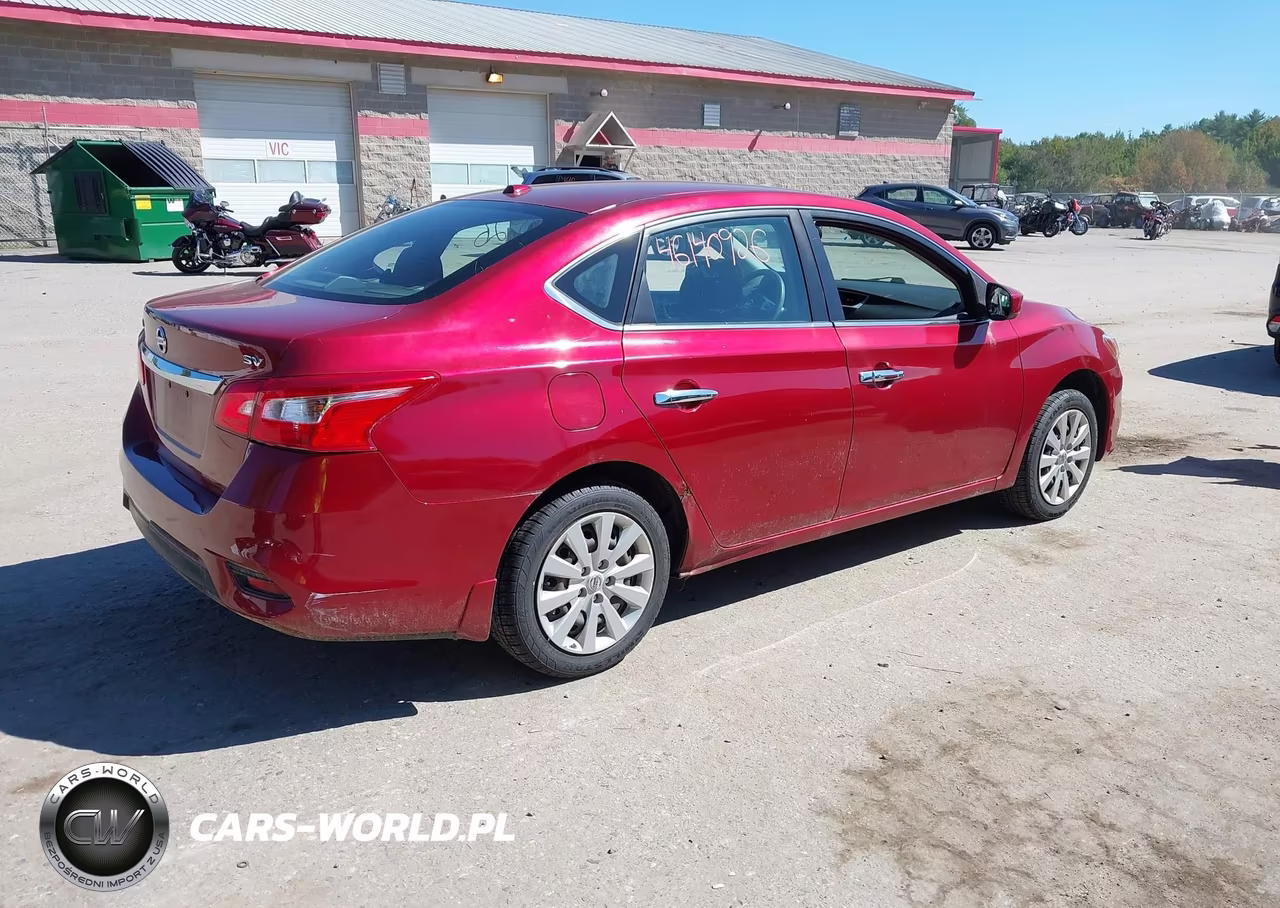2017 Nissan Sentra Sv VIN:3N1AB7AP5HY294597 - 4