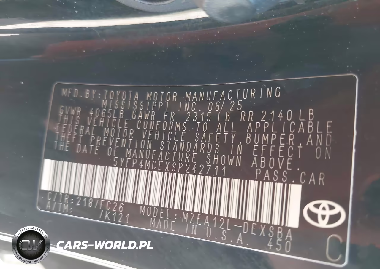 2025 Toyota Corolla Se VIN:5YFP4MCEXSP242711 - 9