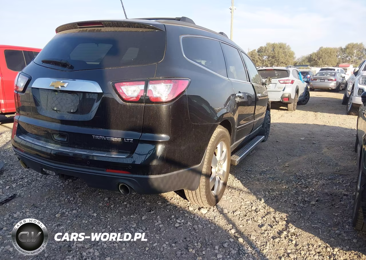2014 Chevrolet Traverse Ltz VIN:1GNKRJKD8EJ317702 - 4