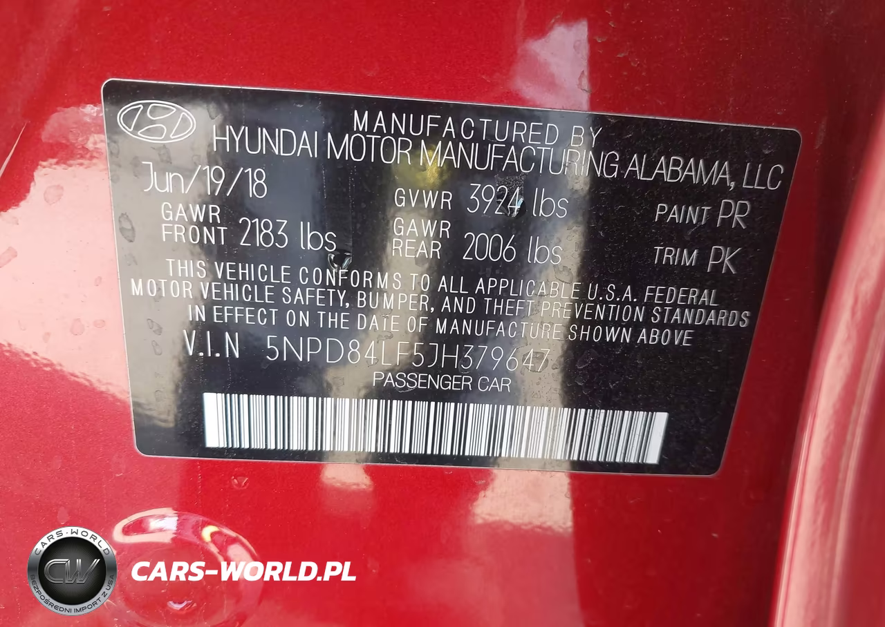 2018 Hyundai Elantra Value Edition VIN:5NPD84LF5JH379647 - 9