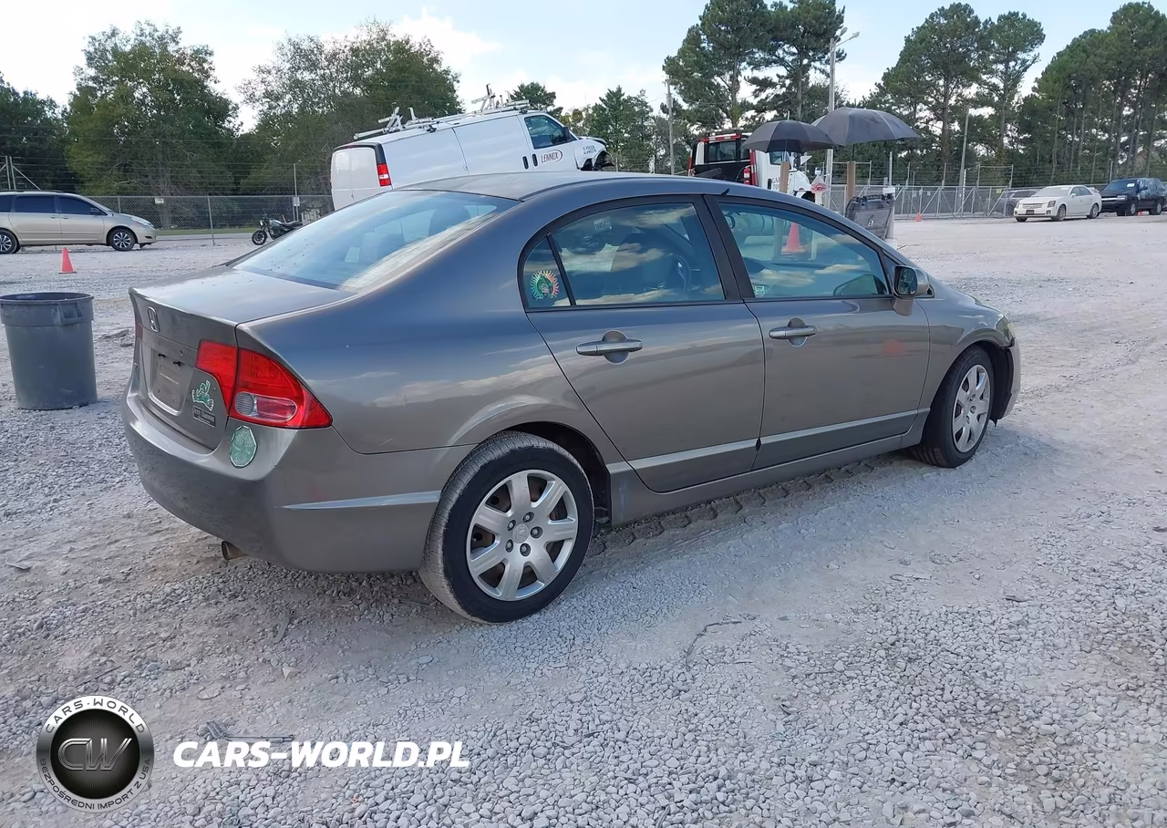 2008 Honda Civic Lx VIN:1HGFA16508L035875 - 4