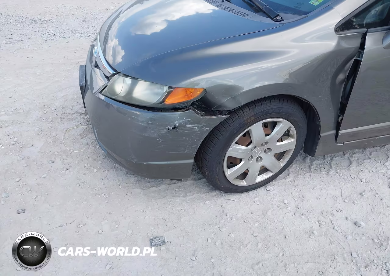 2008 Honda Civic Lx VIN:1HGFA16508L035875 - 6
