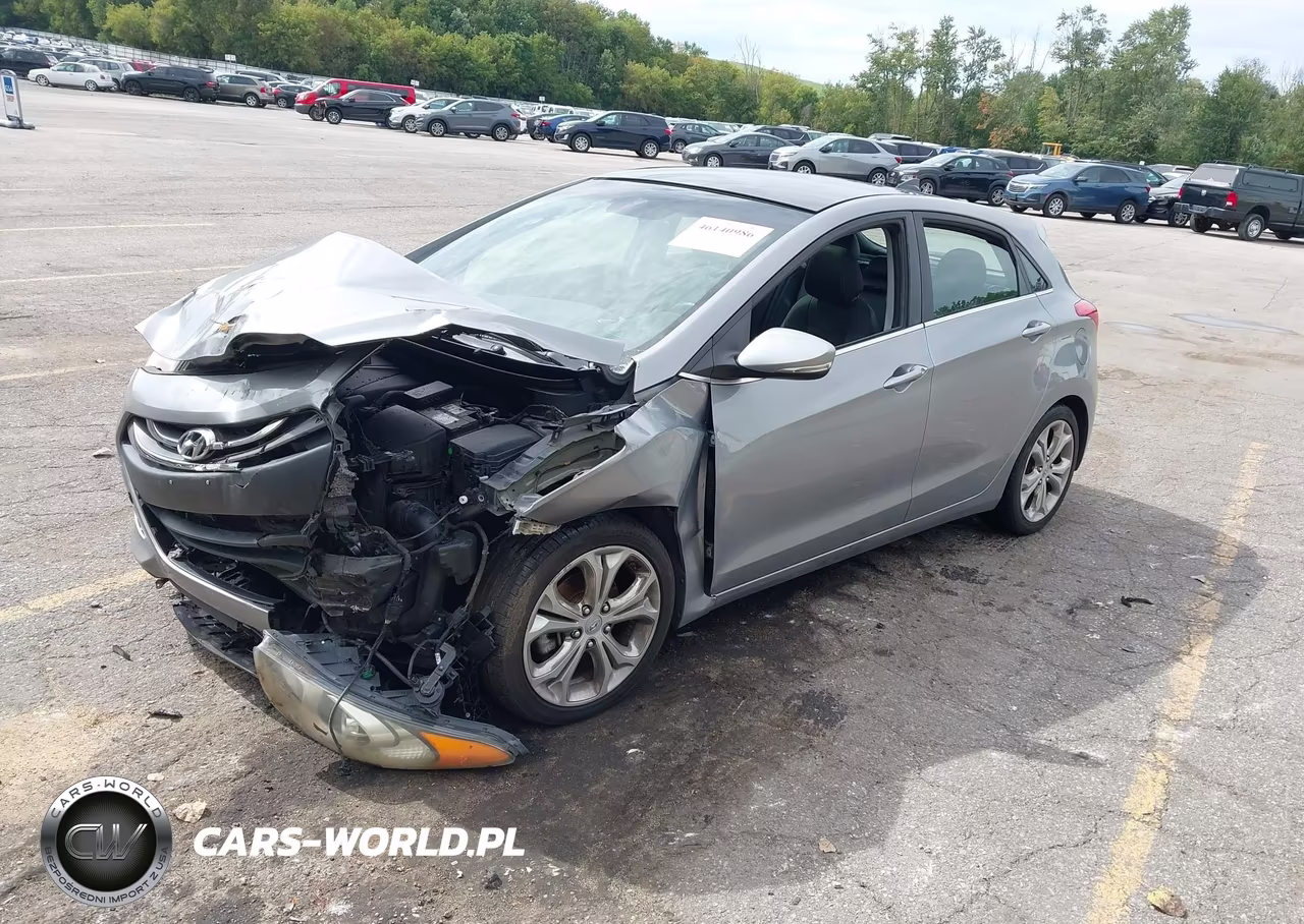 2013 Hyundai Elantra Gt VIN:KMHD35LE1DU151596 - 2