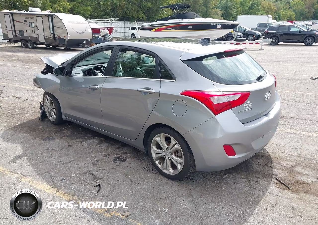 2013 Hyundai Elantra Gt VIN:KMHD35LE1DU151596 - 3