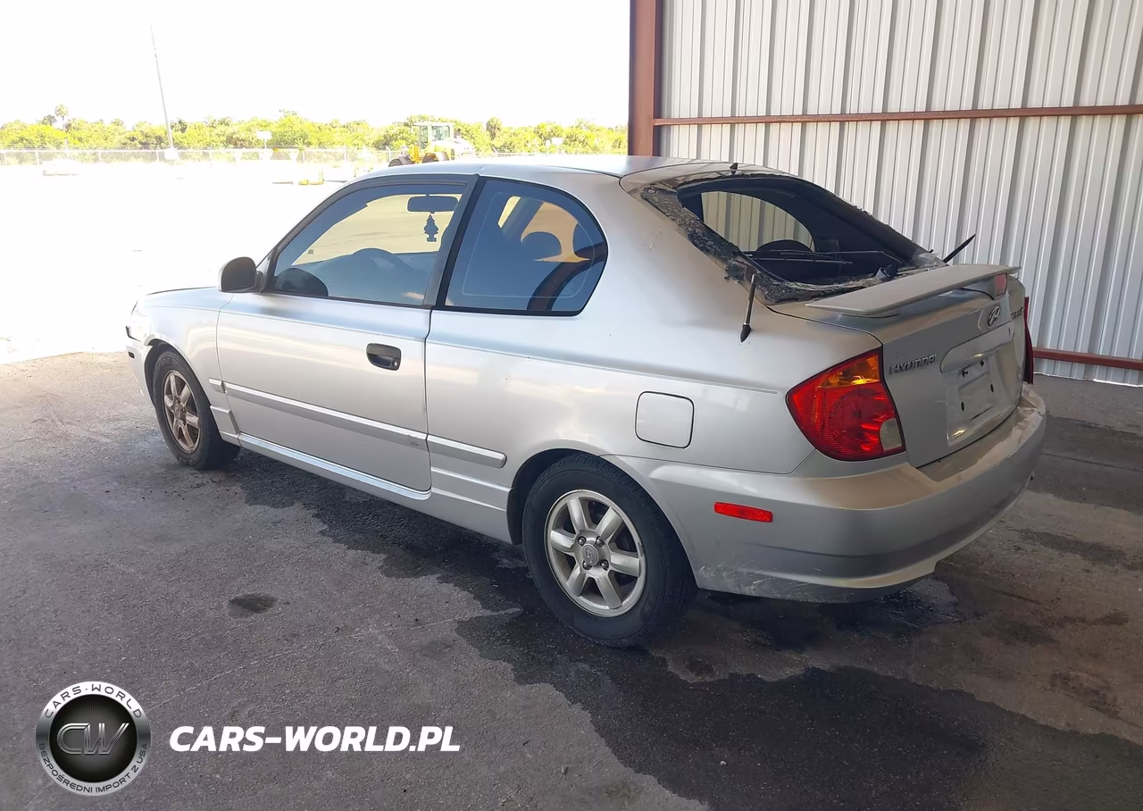 2005 Hyundai Accent Gls-Gt VIN:KMHCG35C35U328229 - 3
