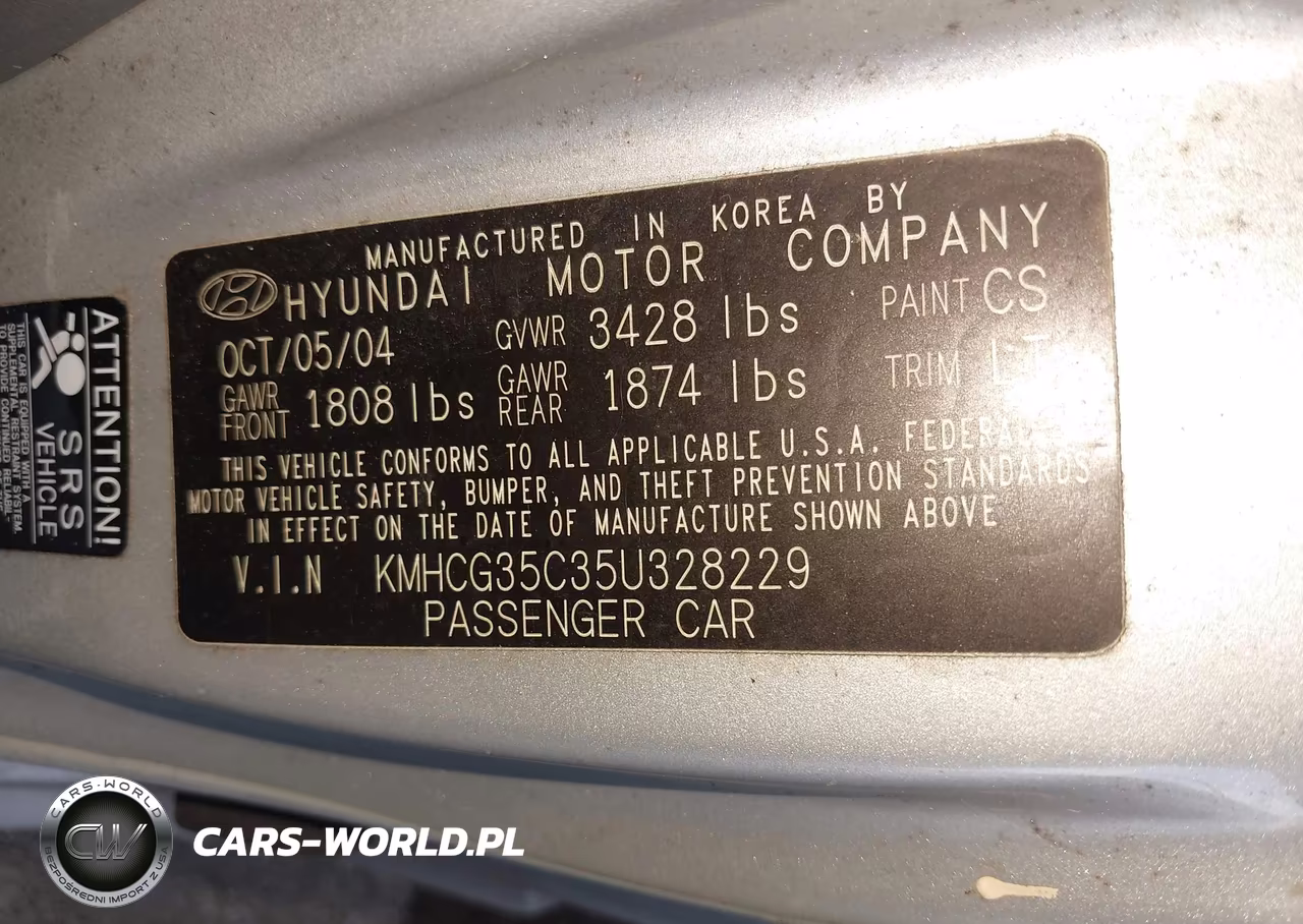 2005 Hyundai Accent Gls-Gt VIN:KMHCG35C35U328229 - 9