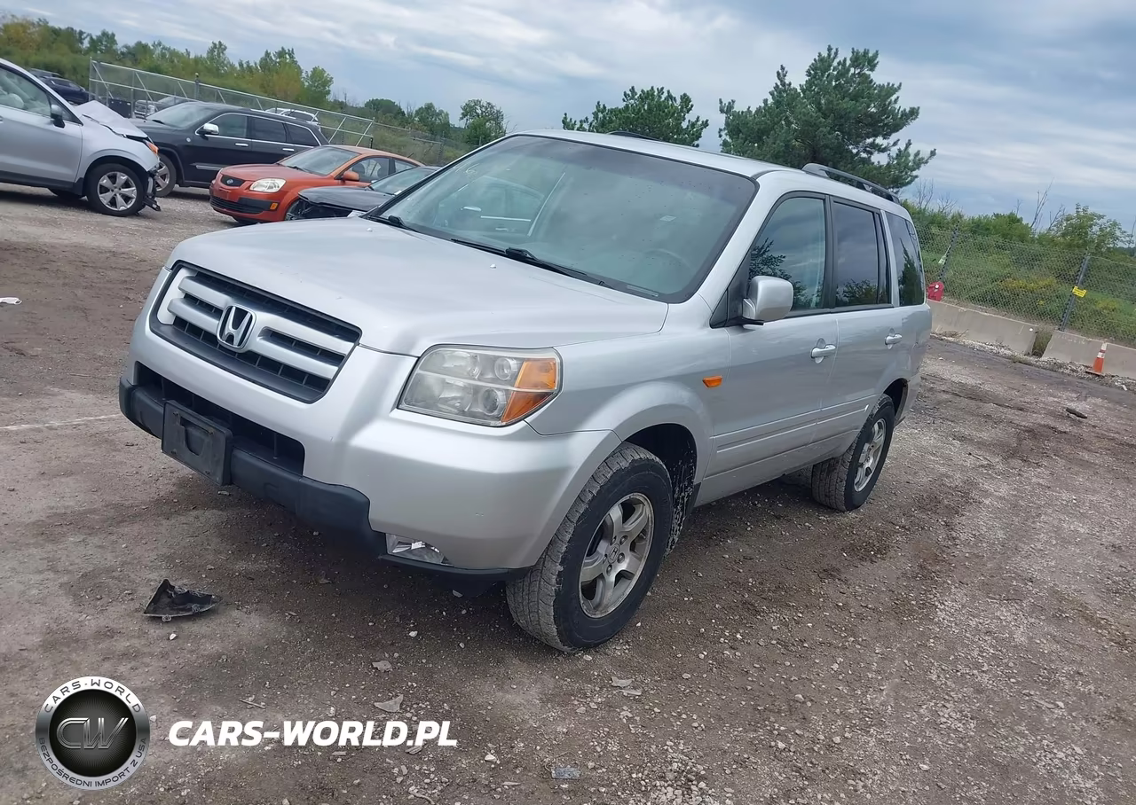 2007 Honda Pilot Ex-L VIN:2HKYF18797H538248 - 2