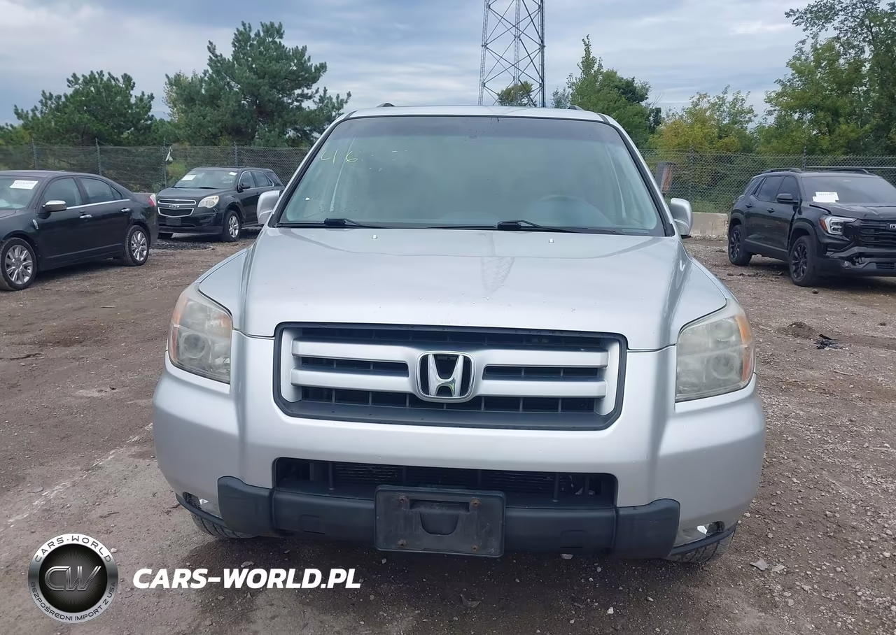 2007 Honda Pilot Ex-L VIN:2HKYF18797H538248 - 6