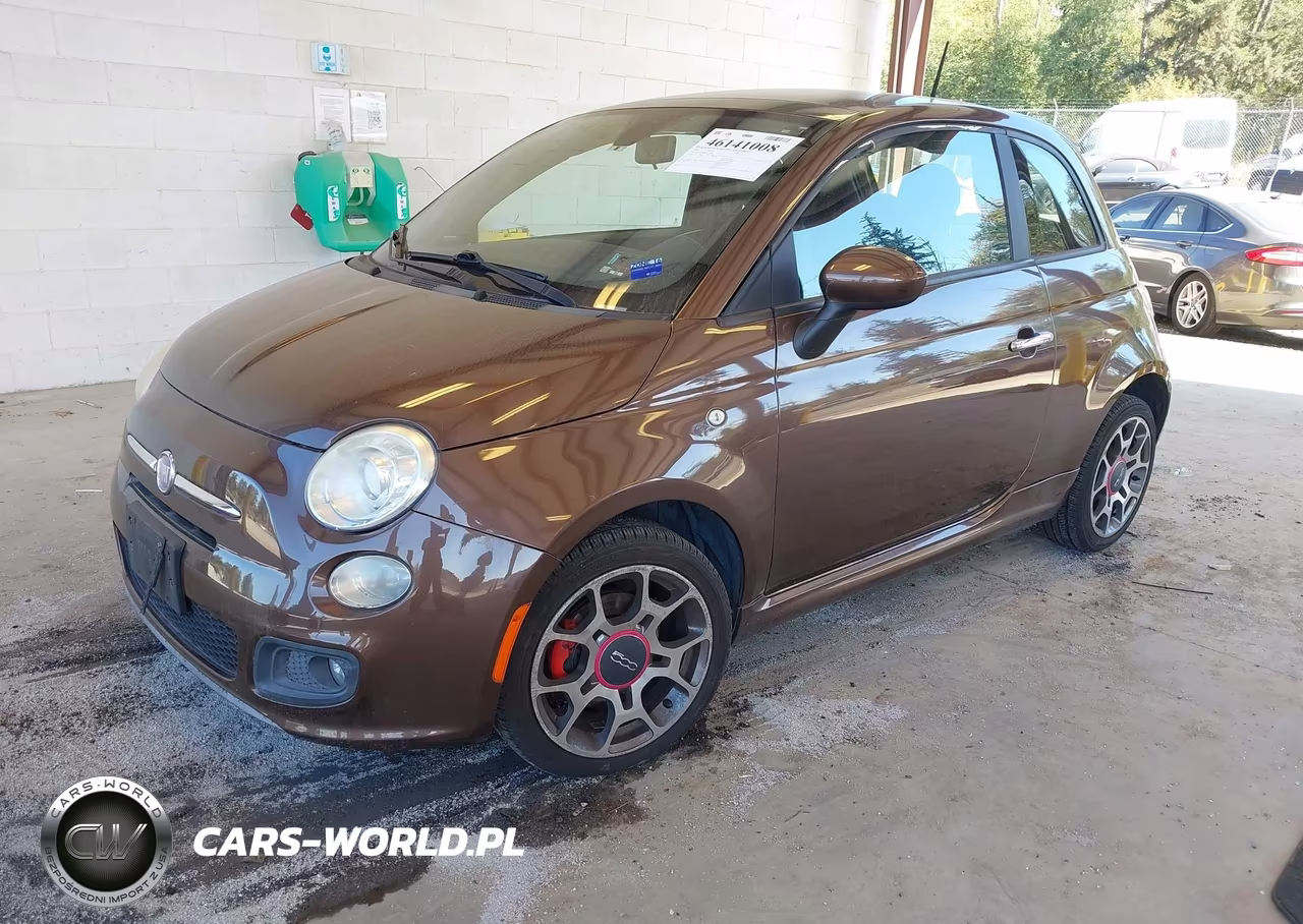2012 Fiat 500 Sport VIN:3C3CFFBR8CT113491 - 2