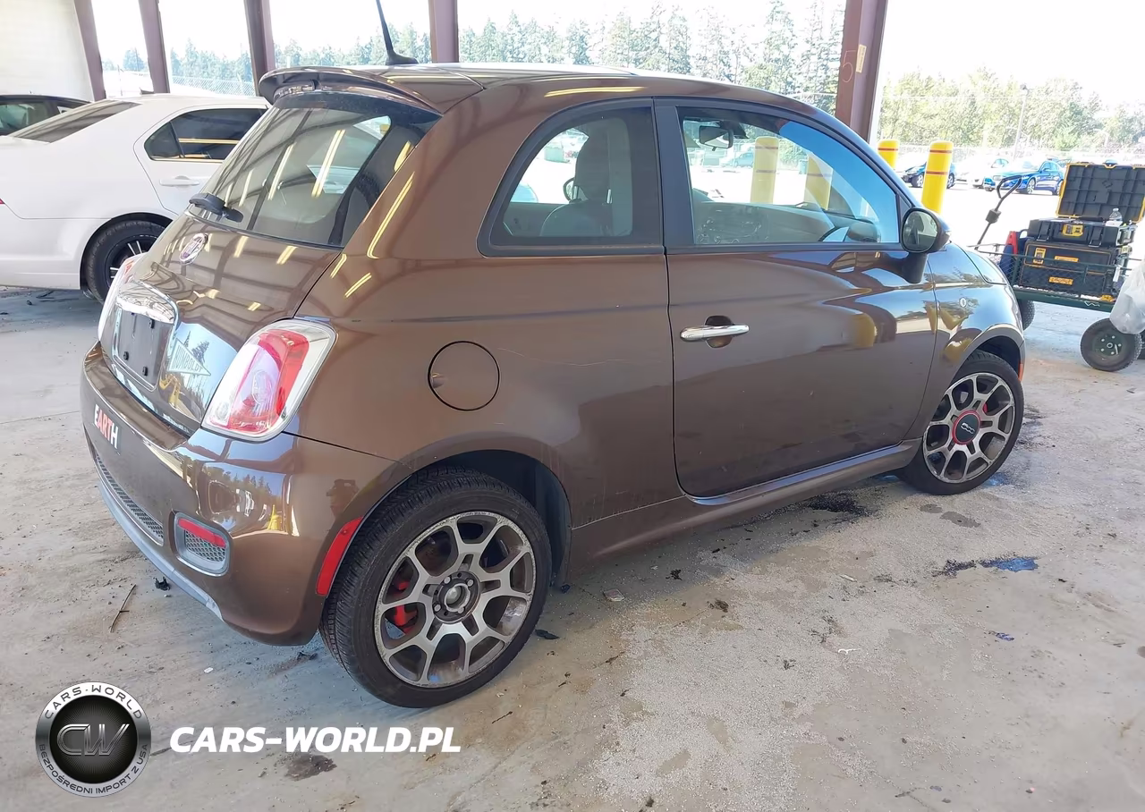 2012 Fiat 500 Sport VIN:3C3CFFBR8CT113491 - 4