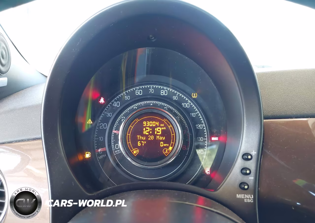2012 Fiat 500 Sport VIN:3C3CFFBR8CT113491 - 7