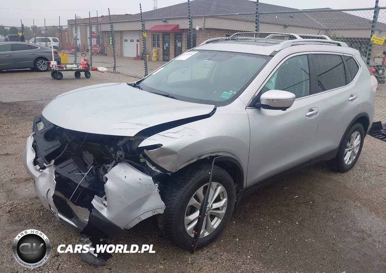 2015 Nissan Rogue Sv VIN:5N1AT2MV9FC784081 - 2