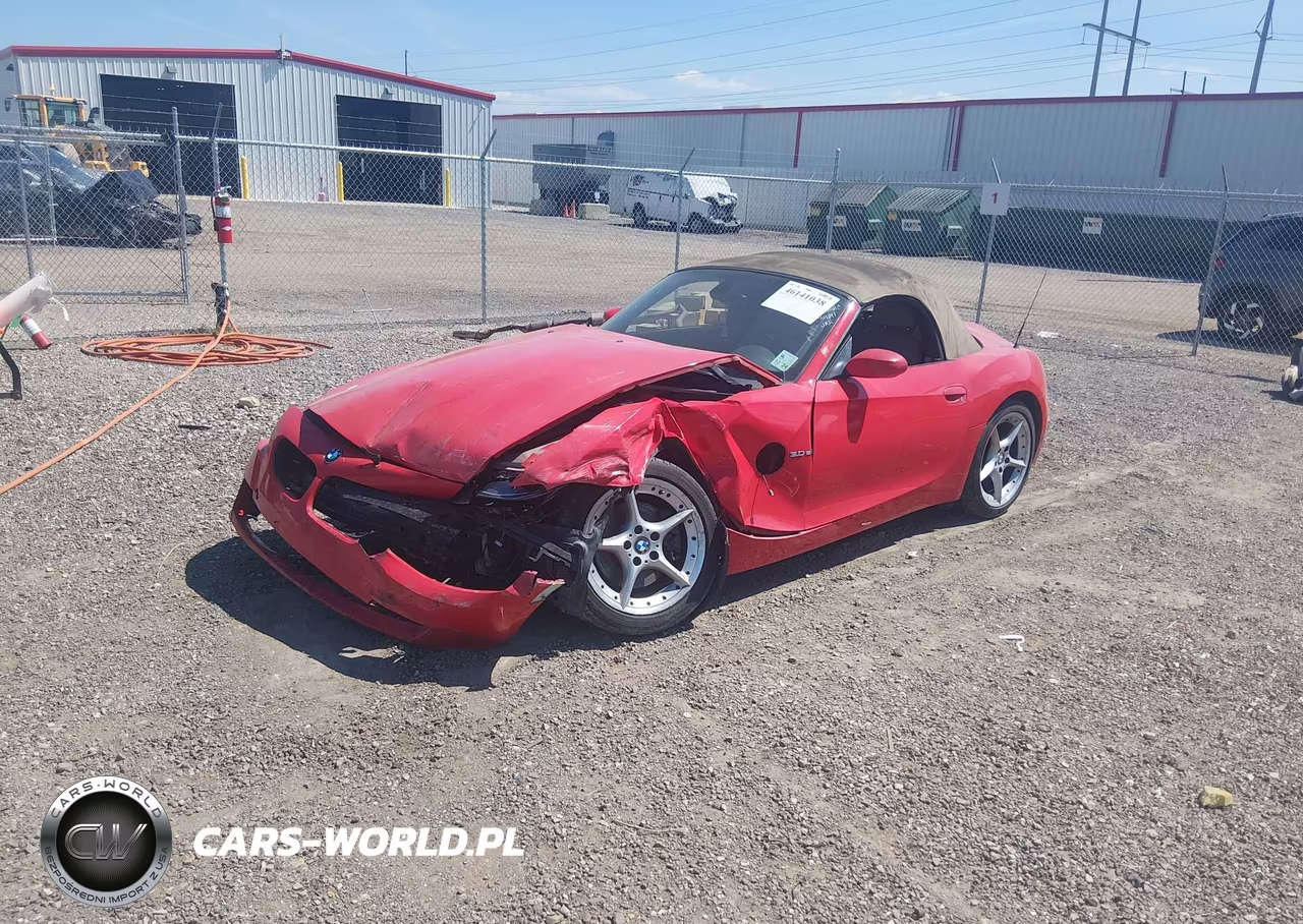 2006 BMW Z4 3.0Si VIN:4USBU535X6LX01891 - 2