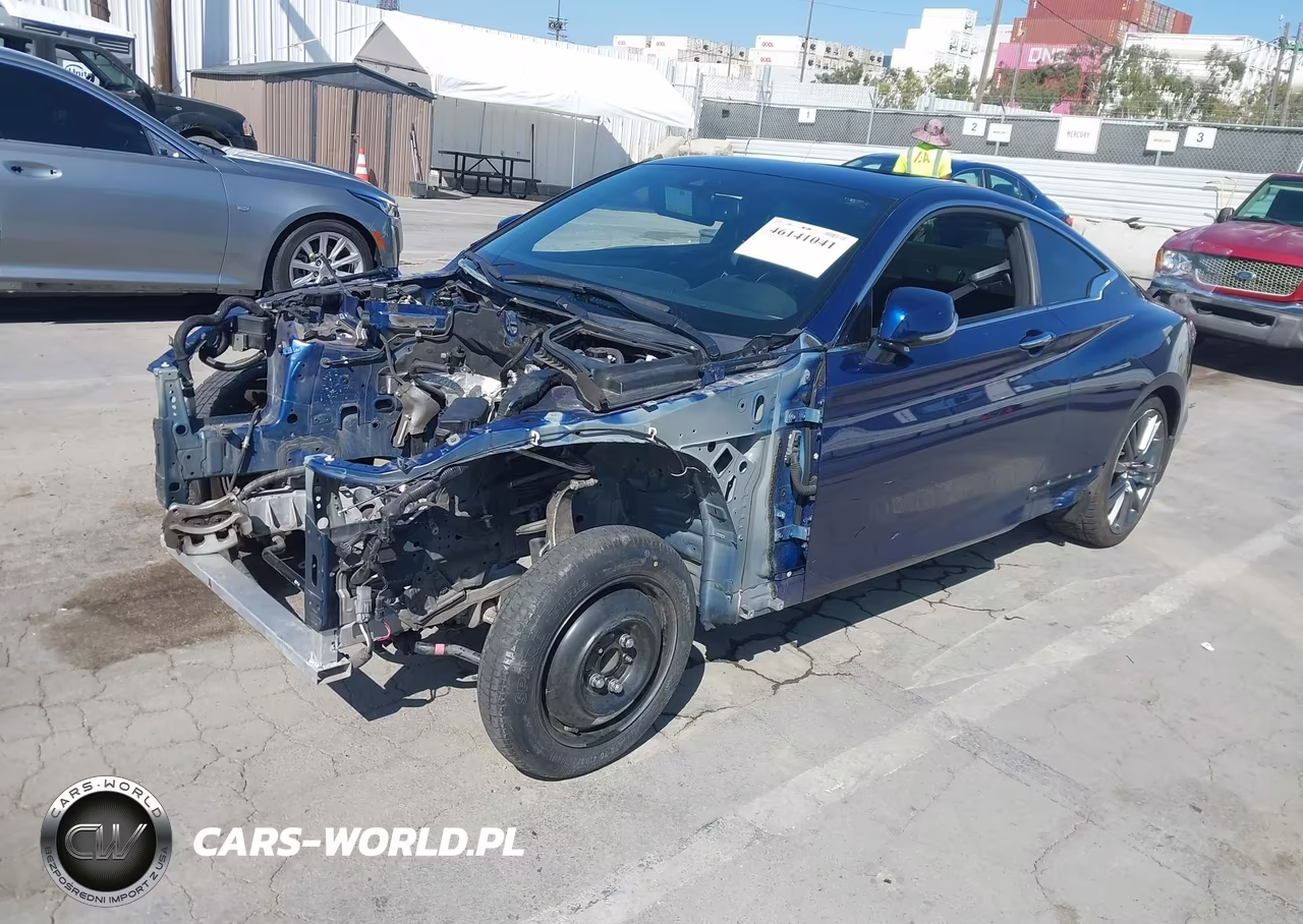 2018 Infiniti Q60 3.0T Luxe VIN:JN1EV7EK8JM340200 - 2