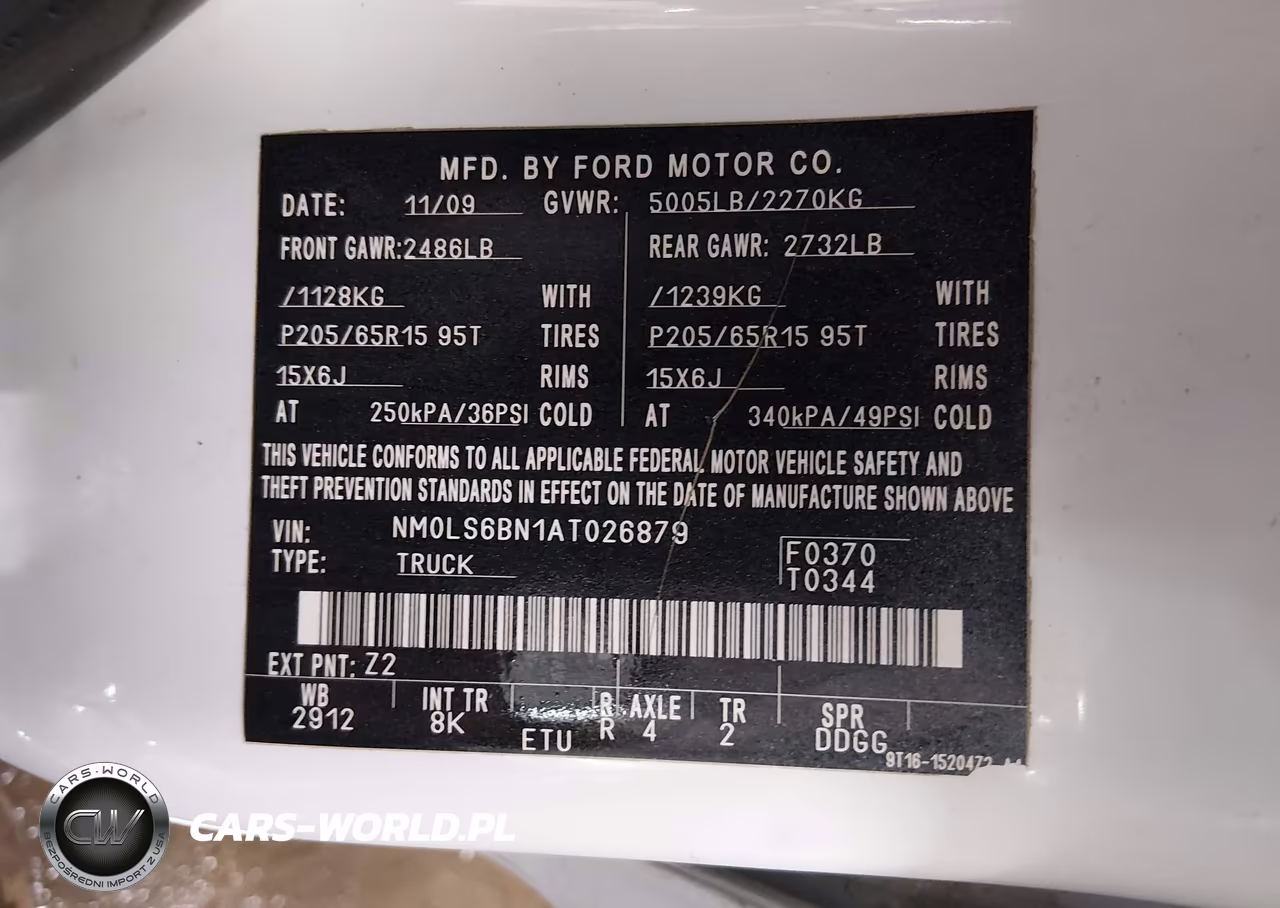 2010 Ford Transit Connect Xlt VIN:NM0LS6BN1AT026879 - 9