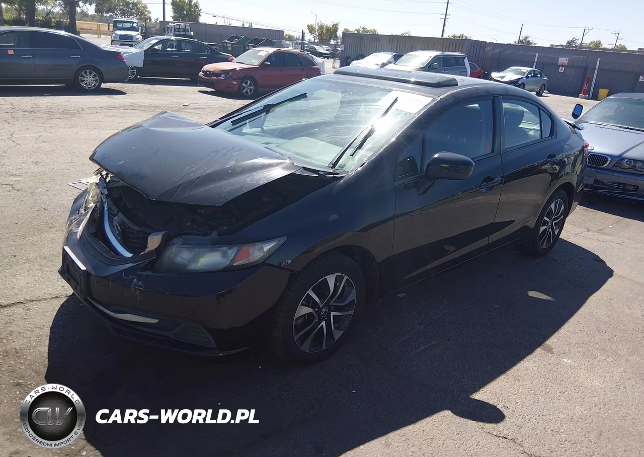 2015 Honda Civic Ex VIN:2HGFB2F85FH535117 - 2