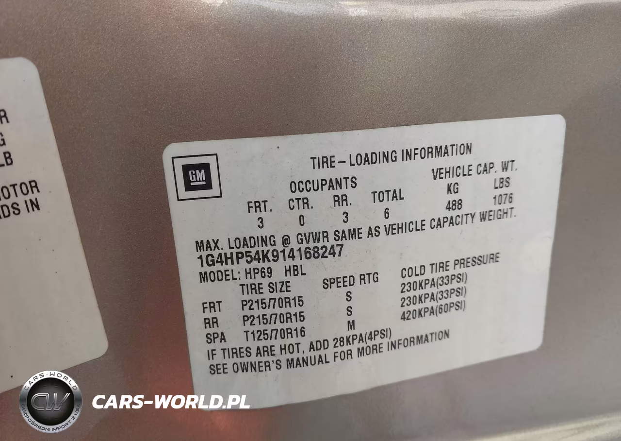 2001 Buick Lesabre Custom VIN:1G4HP54K914168247 - 9