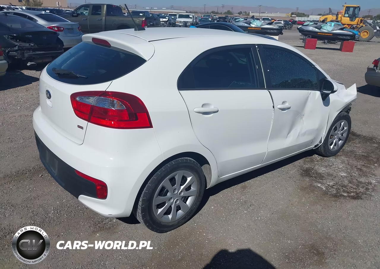 2016 Kia Rio Lx VIN:KNADM5A38G6647147 - 4