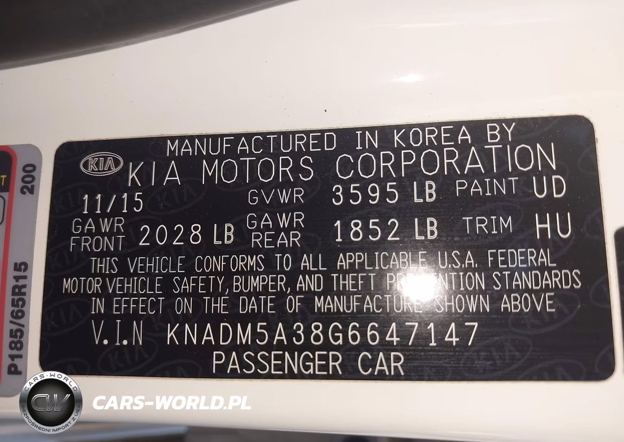 2016 Kia Rio Lx VIN:KNADM5A38G6647147 - 9