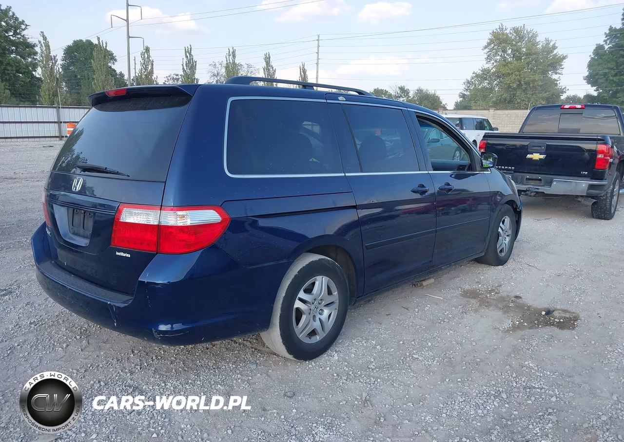 2007 Honda Odyssey Ex-L VIN:5FNRL38607B040860 - 4