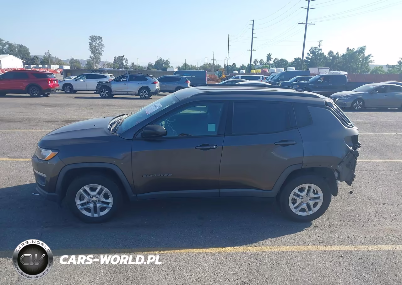 2018 Jeep Compass Sport Fwd VIN:3C4NJCAB2JT254883 - 15