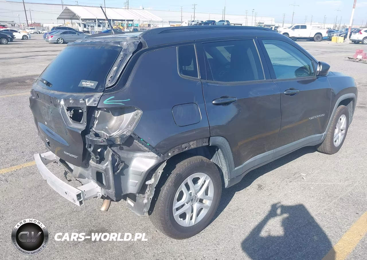 2018 Jeep Compass Sport Fwd VIN:3C4NJCAB2JT254883 - 4