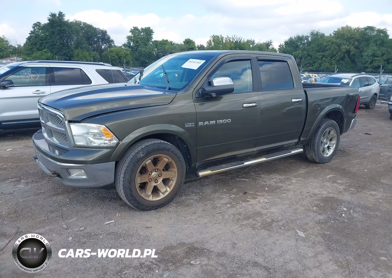 2012 Ram 1500 Laramie VIN:1C6RD7NT6CS112325 - 2