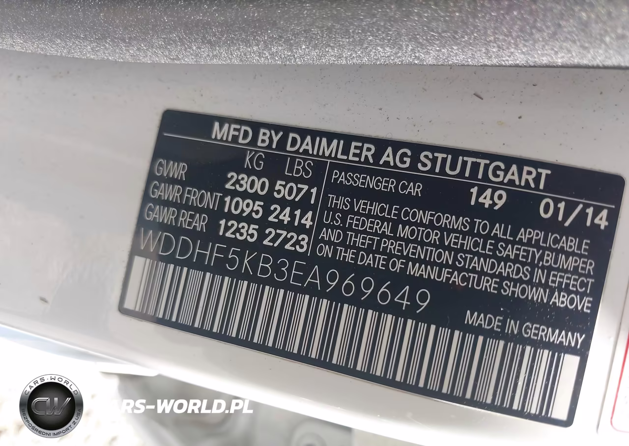 2014 Mercedes-Benz E 350 VIN:WDDHF5KB3EA969649 - 9
