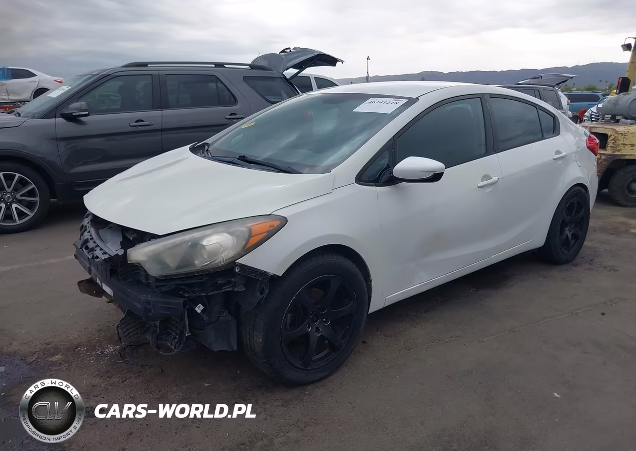 2016 Kia Forte Lx VIN:KNAFK4A60G5517338 - 2