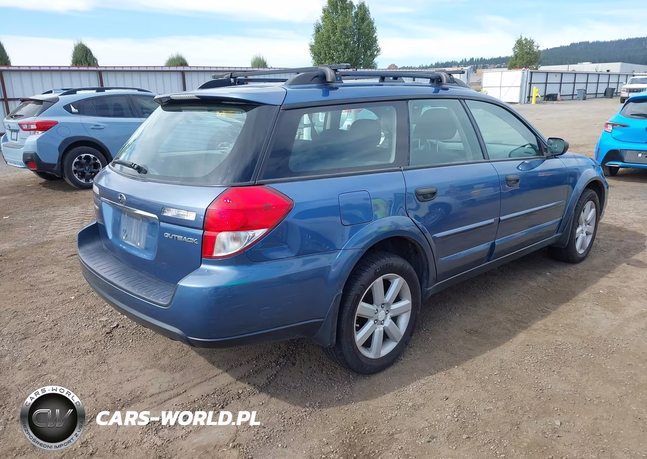 2008 Subaru Outback 2.5I VIN:4S4BP61C686327300 - 4