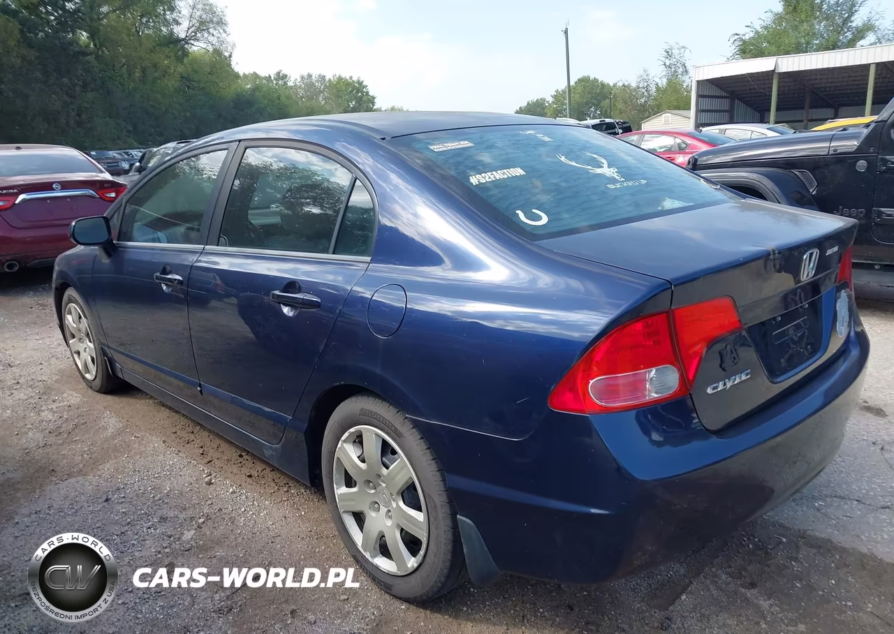 2007 Honda Civic Lx VIN:1HGFA16567L078809 - 3