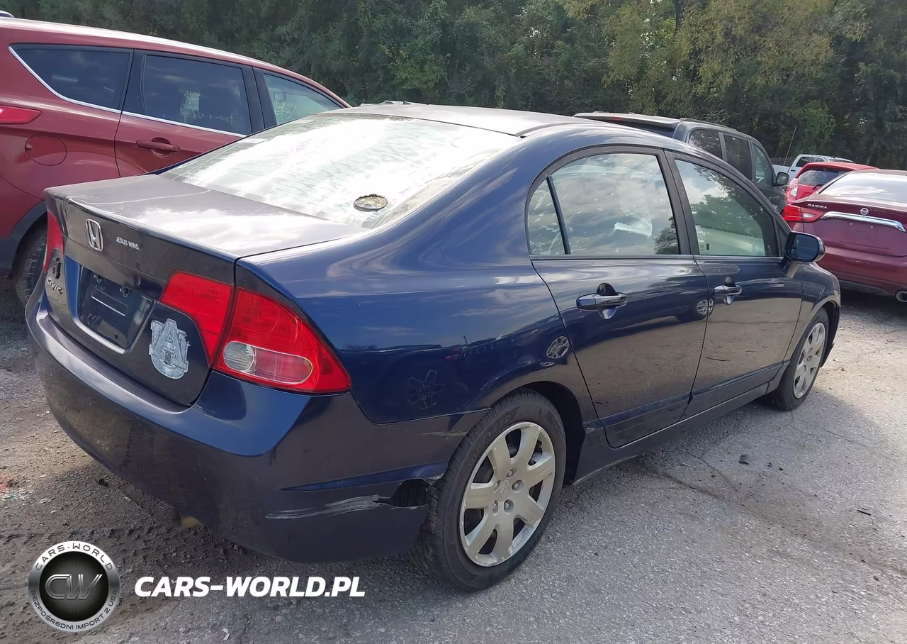 2007 Honda Civic Lx VIN:1HGFA16567L078809 - 4