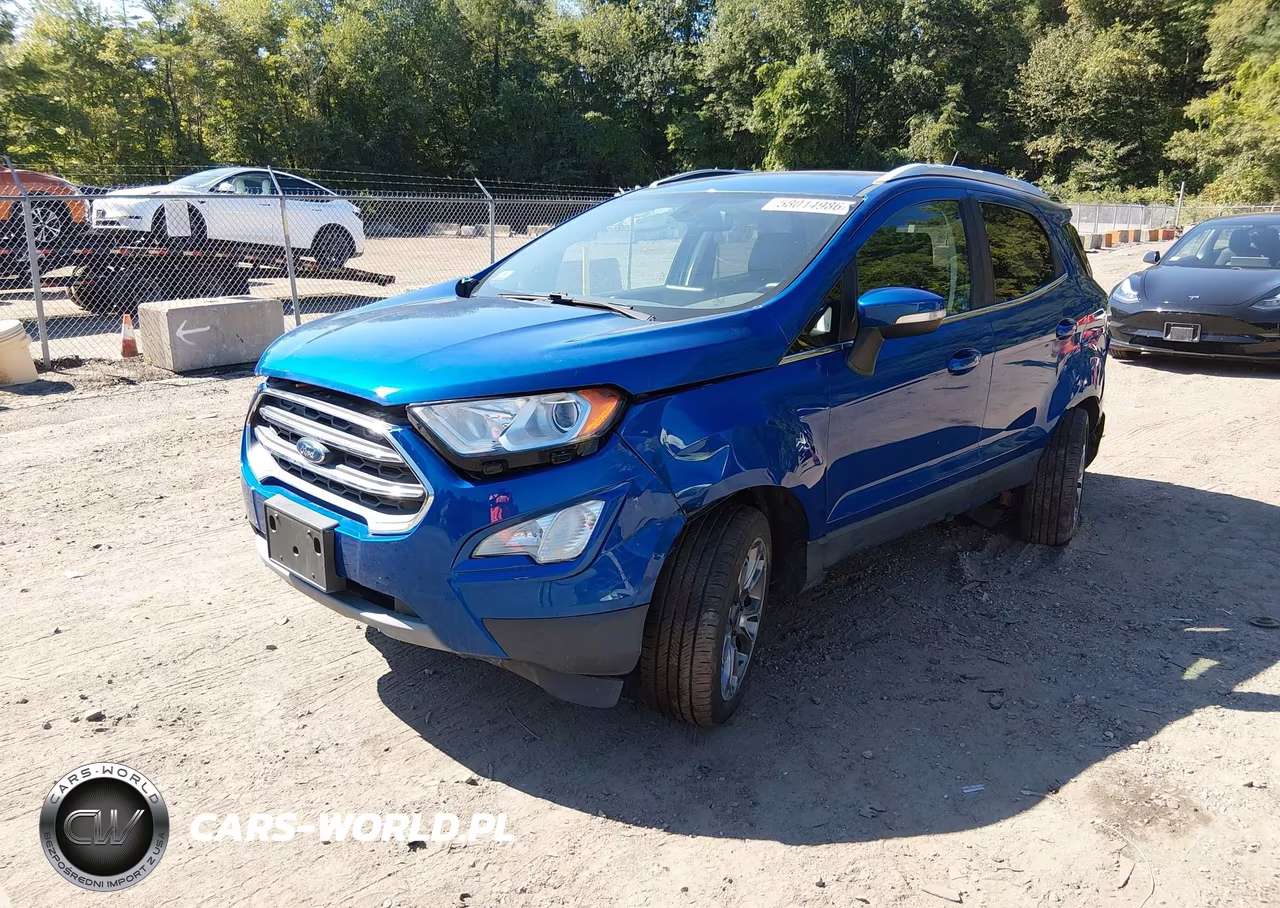 2018 Ford Ecosport Titanium VIN:MAJ6P1WL3JC165866 - 2
