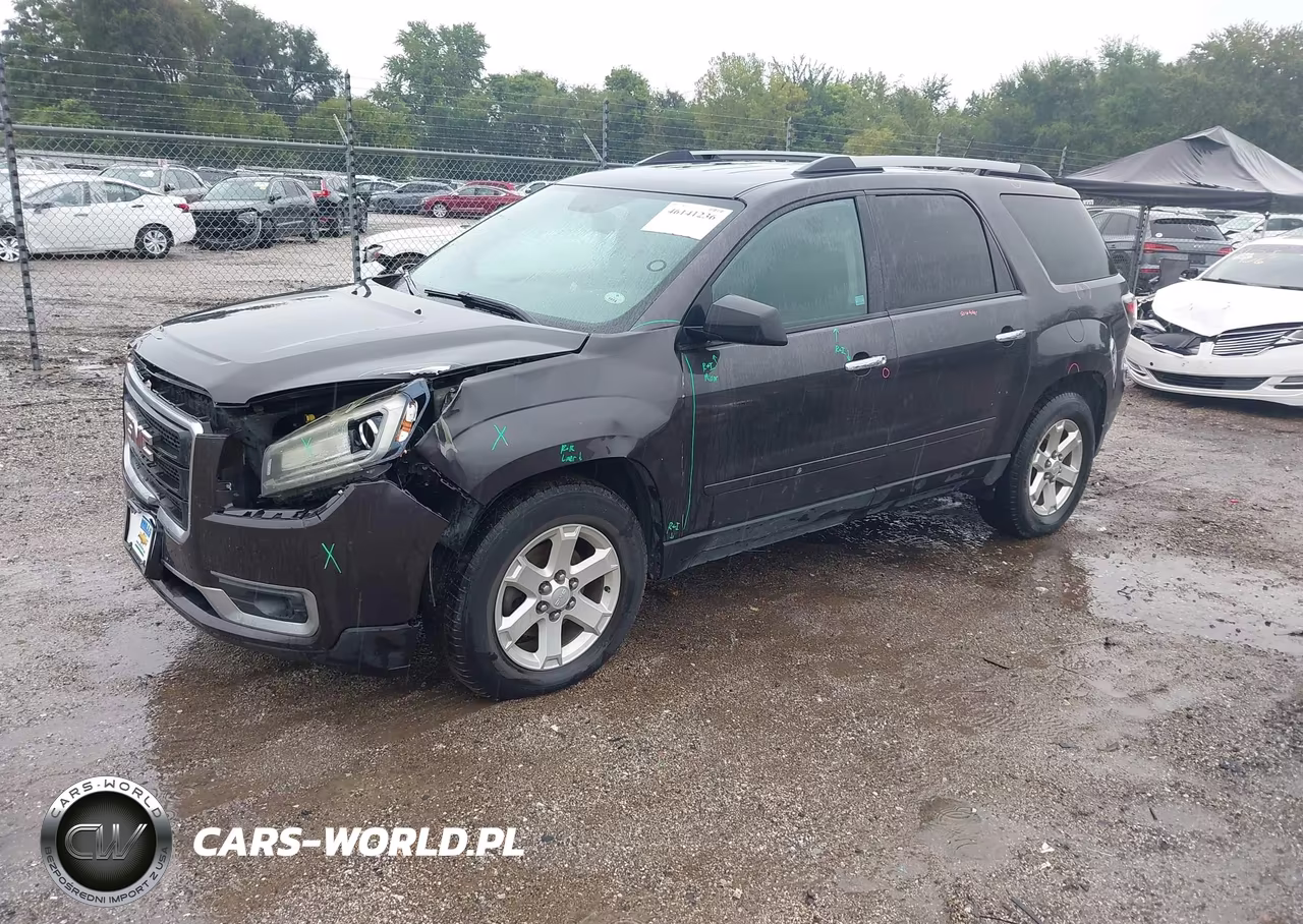 2015 GMC Acadia Sle-2 VIN:1GKKVPKD1FJ177621 - 2