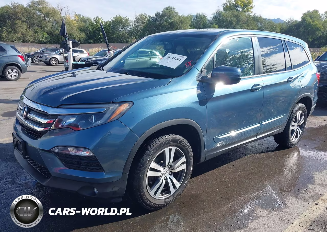 2016 Honda Pilot Ex-L VIN:5FNYF6H82GB071517 - 2