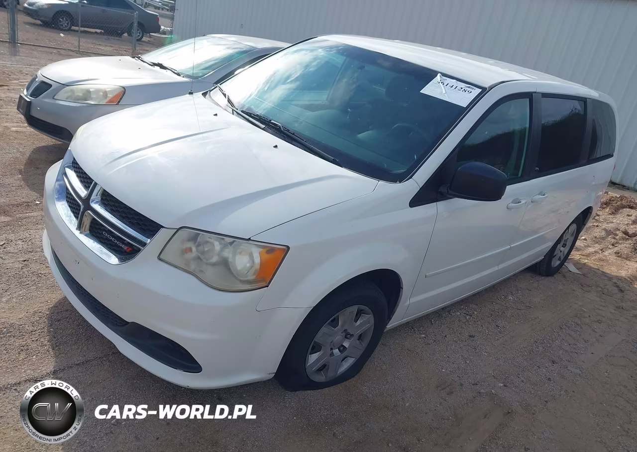 2012 Dodge Grand Caravan Se-Avp VIN:2C4RDGBGXCR351488 - 2