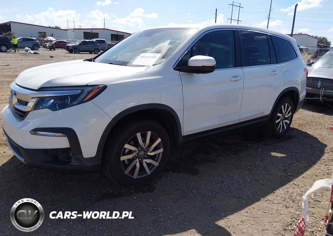 2022 Honda Pilot 2Wd Ex-L VIN:5FNYF5H59NB016141 - 2