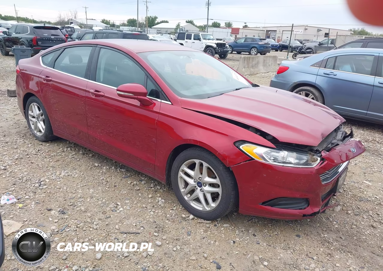 2016 Ford Fusion Se VIN:3FA6P0H78GR378364 - 1