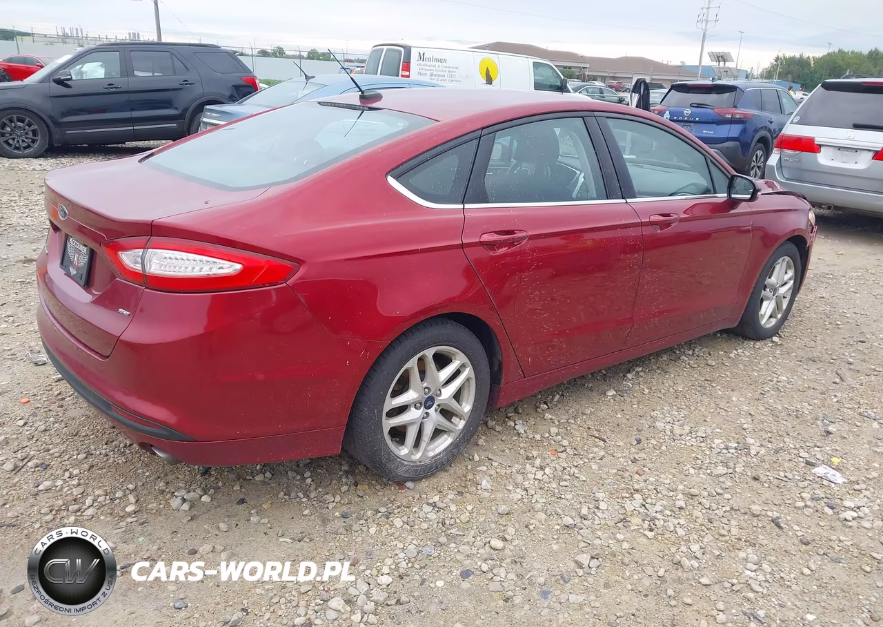 2016 Ford Fusion Se VIN:3FA6P0H78GR378364 - 4