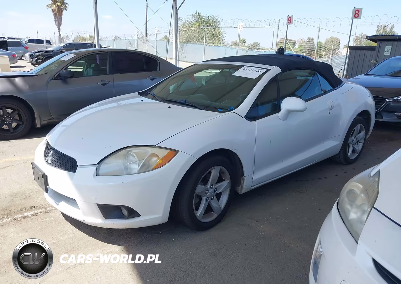 2009 Mitsubishi Eclipse Spyder Gs VIN:4A3AL25F49E010807 - 2