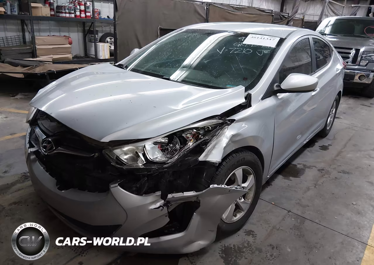 2014 Hyundai Elantra Se VIN:5NPDH4AE0EH517210 - 2