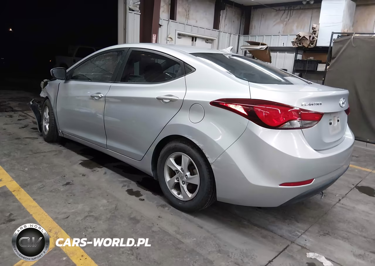 2014 Hyundai Elantra Se VIN:5NPDH4AE0EH517210 - 3